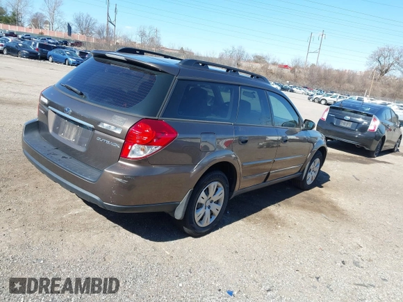 2009 Subaru Outback with VIN 4S4BP60C197327914, listed as a IAAI auction lot 41758477 with 155,396 mi miles. Bid and sale history available at carsss.com. Image 4.