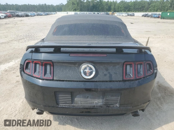 2014 Ford Mustang V6 with VIN 1ZVBP8EM2E5260681, listed as a Copart auction lot 57455675 with Not provided miles and Salvage title. Bid and sale history available at DreamBid. Image 6.