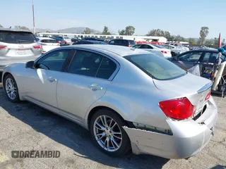 2007 Infiniti G35 Sedan Journey with VIN JNKBV61E87M727668, listed as a IAAI auction lot 41969548 with 138,821 mi miles. Bid and sale history available at carsss.com. Image 3.