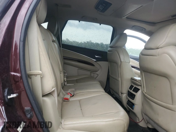 2014 Acura MDX Advance with VIN 5FRYD4H8XEB046967, listed as a Copart auction lot 52093545 with 172,925 mi miles and Salvage title. Bid and sale history available at DreamBid. Image 12.
