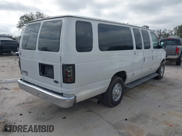 2008 Ford Econoline Passenger XL with VIN 1FBSS31L08DB31287, listed as a IAAI auction lot 41443002 with 556,596 mi miles and . Bid and sale history available at DreamBid. Image 4.
