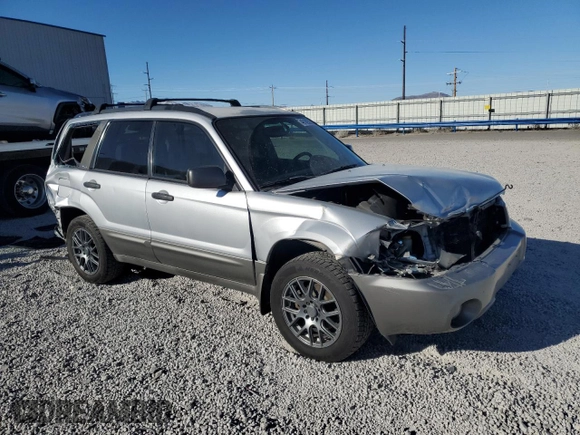 2003 Subaru Forester XS with VIN JF1SG65603G741030, listed as a Copart auction lot 46109315 with 154,469 mi miles and Salvage title. Bid and sale history available at DreamBid. Image 4.