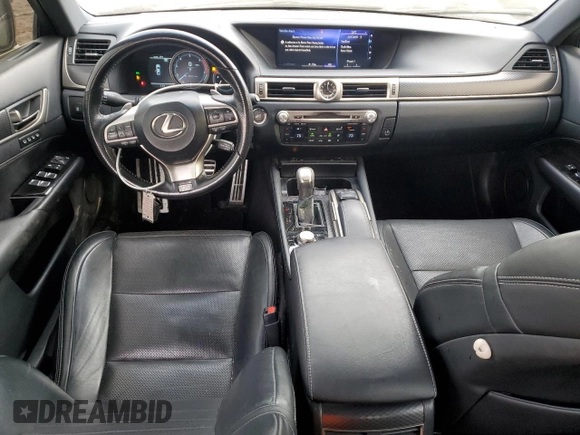 2017 Lexus GS with VIN JTHBA1BL8HA003798, listed as a Copart auction lot 43376205 with 66,541 mi miles and Salvage Title. Bid and sale history available at carsss.com. Image 8.
