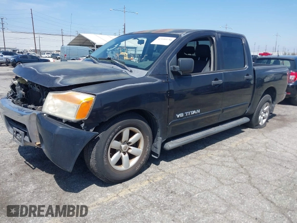 2008 Nissan Titan XE с VIN 1N6AA07D18N355538, выставлен на аукционе IAAI как лот 42100136 с пробегом 102 134 миль миль и . История ставок и продаж доступна на DreamBid. Изображение 2.