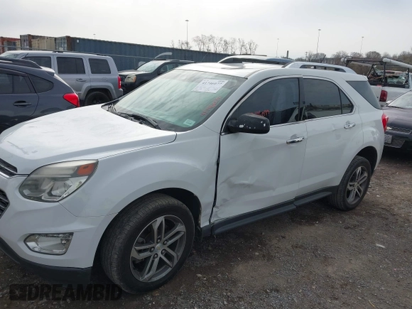 2016 Chevrolet Equinox LTZ with VIN 2GNFLGEK1G6191313, listed as a IAAI auction lot 41746077 with 161,904 mi miles. Bid and sale history available at carsss.com. Image 6.