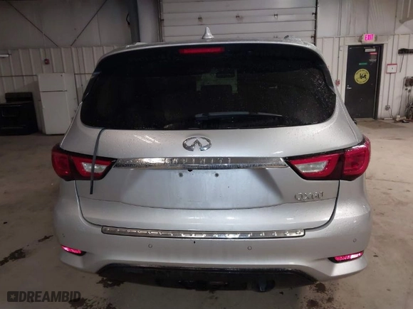 2017 Infiniti QX60 with VIN 5N1DL0MM2HC530837, listed as a IAAI auction lot 41757672 with 49,036 mi miles. Bid and sale history available at carsss.com. Image 16.