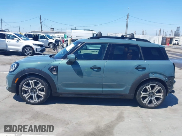 2022 MINI Countryman Cooper S with VIN WMZ53BR03N3N90132, listed as a IAAI auction lot 42228990 with 49,017 mi miles and . Bid and sale history available at DreamBid. Image 15.
