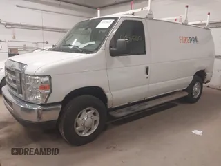 2012 Ford Econoline Cargo Recreational with VIN 1FTNE2EW4CDB03757, listed as a IAAI auction lot 42072612 with 147,153 mi miles. Bid and sale history available at carsss.com. Image 2.