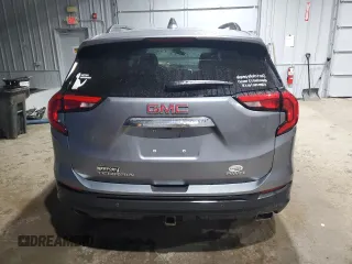 2018 GMC Terrain SLE with VIN 3GKALTEX0JL144790, listed as a Copart auction lot 84878584 with 0 mi miles and Salvage Title. Bid and sale history available at carsss.com. Image 6.