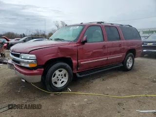 2004 Chevrolet Suburban LT z VIN 1GNEC16Z14J312456, wystawiony jako Copart lot #53662985 z przebiegiem 162 563 mil mil oraz Szkoda całkowita • Salvage title. Historia ofert i sprzedaży dostępna na DreamBid. Obrazek 1.