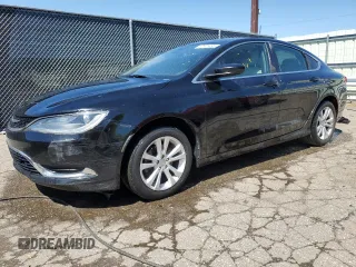 2015 Chrysler 200 Limited z VIN 1C3CCCAB6FN627419, wystawiony jako Copart lot #57141485 z przebiegiem 127 824 mil mil oraz Czysty tytuł • Clean title. Historia ofert i sprzedaży dostępna na DreamBid. Obrazek 1.