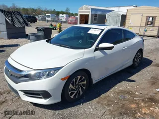 2017 Honda Civic Coupe LX-P with VIN 2HGFC4B07HH303016, listed as a IAAI auction lot 41701298 with 25,475 mi miles. Bid and sale history available at carsss.com. Image 17.