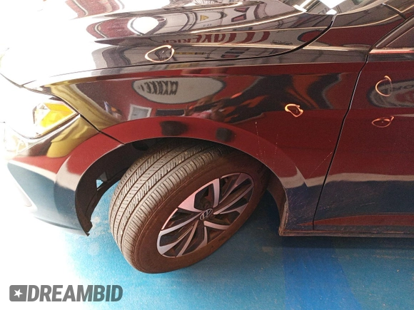 2024 Volkswagen Jetta S with VIN 3VW5M7BU3RM042060, listed as a IAAI auction lot 42734023 with 27,927 mi miles and . Bid and sale history available at DreamBid. Image 1.