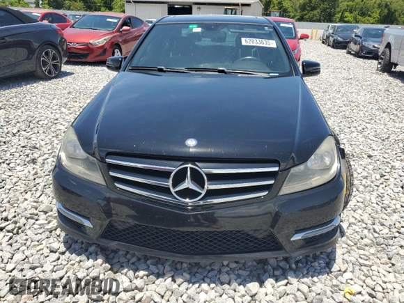 2014 Mercedes-Benz C 250 Sport with VIN WDDGF4HB8ER304938, listed as a Copart auction lot 62833835 with 151,199 mi miles and Salvage title. Bid and sale history available at DreamBid. Image 5.