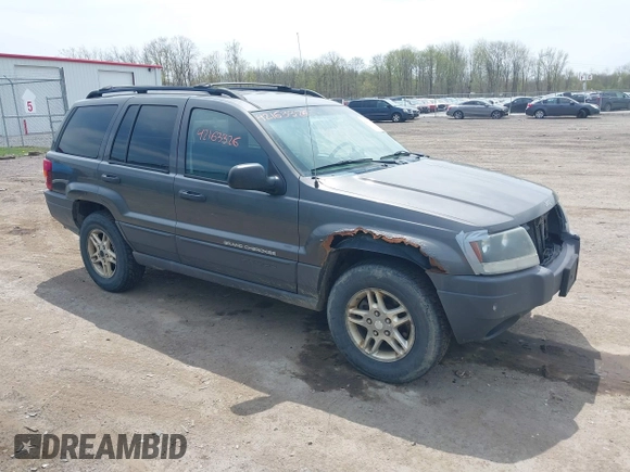 2004 Jeep Grand Cherokee Laredo z VIN 1J4GW48S34C399804, wystawiony jako IAAI lot #42163326 z przebiegiem 203 278 mil mil oraz . Historia ofert i sprzedaży dostępna na DreamBid. Obrazek 1.