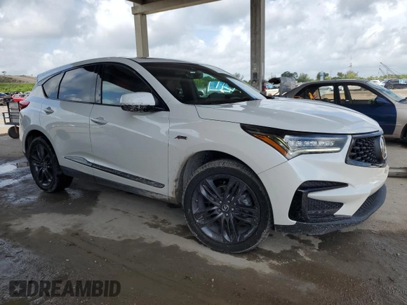 2020 Acura RDX w/A-Spec Pkg z VIN 5J8TC1H64LL016032, wystawiony jako Copart lot #63609335 z przebiegiem 65 884 mil mil oraz Szkoda całkowita • Salvage title. Historia ofert i sprzedaży dostępna na DreamBid. Obrazek 4.
