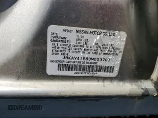 2003 Infiniti M45 with VIN JNKAY41E83M003707, listed as a Copart auction lot 49395505 with 197,729 mi miles and Salvage Title. Bid and sale history available at carsss.com. Image 13.