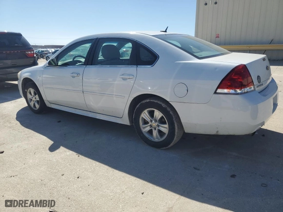 2015 Chevrolet Impala Limited LS with VIN 2G1WA5E30F1156360, listed as a Copart auction lot 48417145 with 109,554 mi miles and Clean Title. Bid and sale history available at carsss.com. Image 2.