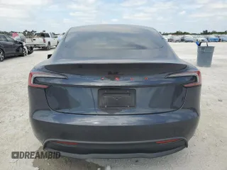 2024 Tesla Model 3 z VIN 5YJ3E1EA8RF749228, wystawiony jako Copart lot #54073925 z przebiegiem 5 369 mil mil oraz Szkoda całkowita • Salvage title. Historia ofert i sprzedaży dostępna na DreamBid. Obrazek 6.