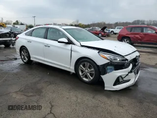 2018 Hyundai Sonata Sport with VIN 5NPE34AF1JH604328, listed as a Copart auction lot 53252525 with 80,276 mi miles and Salvage Title. Bid and sale history available at carsss.com. Image 4.