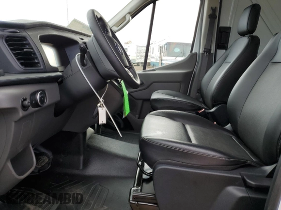 2021 Ford Transit with VIN 1FTRS4X86MKA39285, listed as a Copart auction lot 81183694 with 81 mi miles and Clean Title. Bid and sale history available at DreamBid. Image 7.