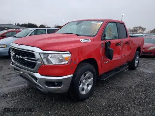 2023 Ram 1500 Big Horn with VIN 1C6RREBG2PN626142, listed as a Copart auction lot 85103264 with 11,175 mi miles and Salvage Title. Bid and sale history available at carsss.com. Image 1.