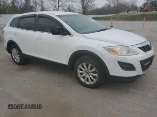 2010 Mazda CX-9 Sport with VIN JM3TB2MA1A0234405, listed as a Copart auction lot 52916135 with 183,646 mi miles and Salvage Title. Bid and sale history available at DreamBid. Image 4.