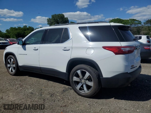 2019 Chevrolet Traverse LT Leather with VIN 1GNEVHKW2KJ156469, listed as a Copart auction lot 56060414 with 90,772 mi miles and Salvage Title. Bid and sale history available at carsss.com. Image 2.