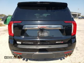 2022 GMC Yukon AT4 with VIN 1GKS2CKL8NR164924, listed as a Copart auction lot 75658914 with 0 mi miles and Salvage Title. Bid and sale history available at carsss.com. Image 6.