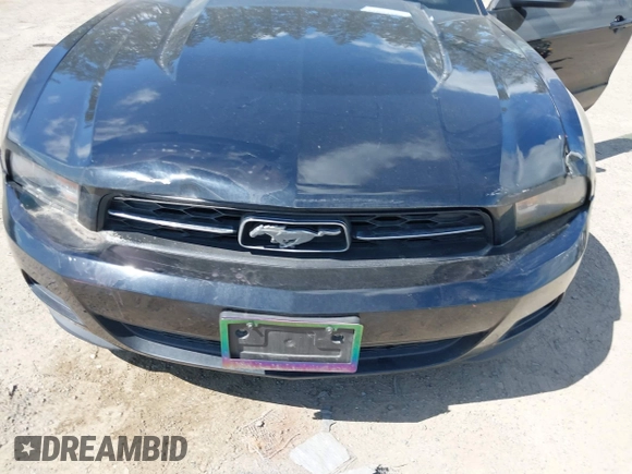 2012 Ford Mustang V6 Premium with VIN 1ZVBP8AM5C5251864, listed as a IAAI auction lot 42087587 with 171,417 mi miles. Bid and sale history available at carsss.com. Image 6.