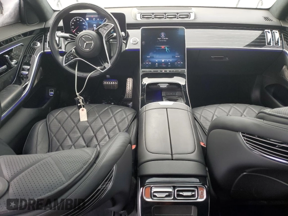 2021 Mercedes-Benz S 580 z VIN W1K6G7GB1MA042303, wystawiony jako Copart lot #45225205 z przebiegiem 25 028 mil mil oraz Czysty tytuł • Clean title. Historia ofert i sprzedaży dostępna na DreamBid. Obrazek 8.