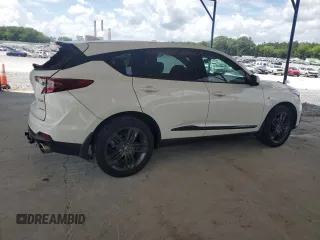 2021 Acura RDX w/A-Spec Package with VIN 5J8TC2H69ML043380, listed as a Copart auction lot 63219585 with 47,799 mi miles and Salvage title. Bid and sale history available at DreamBid. Image 3.