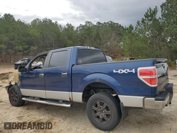 2010 Ford F-150 XL with VIN 1FTFW1EV4AFD69722, listed as a Copart auction lot 45455405 with 0 mi miles and Salvage Title. Bid and sale history available at carsss.com. Image 2.