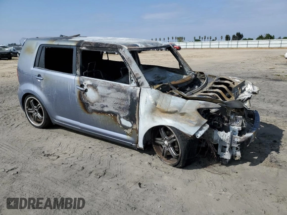2010 Scion xB with VIN JTLZE4FE2A1103892, listed as a Copart auction lot 53823675 with Not Provided miles and Non Repairable. Bid and sale history available at DreamBid. Image 4.