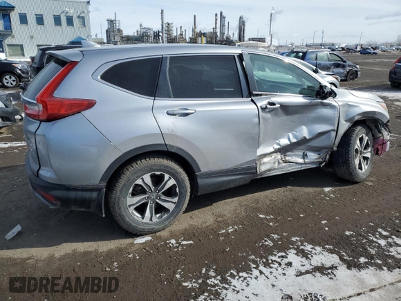 2017 Honda CR-V LX with VIN 2HKRW1H31HH003627, listed as a Copart auction lot 48034075 with 54,578 mi miles and Salvage Title. Bid and sale history available at carsss.com. Image 3.