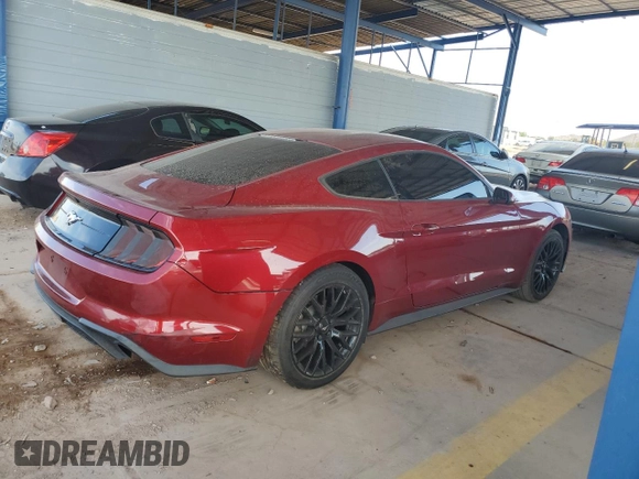 2018 Ford Mustang EcoBoost z VIN 1FA6P8TH1J5154751, wystawiony jako Copart lot #58478205 z przebiegiem 73 097 mil mil oraz Szkoda całkowita • Salvage title. Historia ofert i sprzedaży dostępna na DreamBid. Obrazek 3.