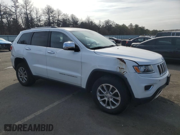 2014 Jeep Grand Cherokee Limited with VIN 1C4RJFBG1EC131378, listed as a Copart auction lot 48202065 with 129,698 mi miles and Clean Title. Bid and sale history available at carsss.com. Image 4.