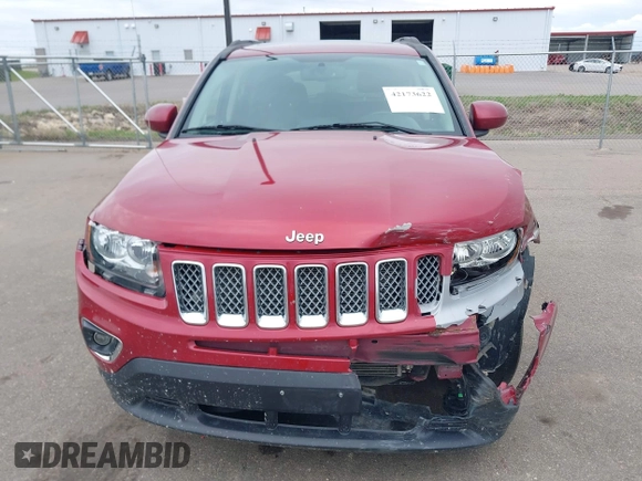 2016 Jeep Compass High Altitude с VIN 1C4NJDEB0GD793534, выставлен на аукционе IAAI как лот 42173622 с пробегом 107 068 миль миль и . История ставок и продаж доступна на DreamBid. Изображение 12.