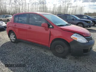 2008 Nissan Versa 1.8 S with VIN 3N1BC13E28L378254, listed as a Copart auction lot 50840685 with 140,571 mi miles and Salvage Title. Bid and sale history available at carsss.com. Image 4.