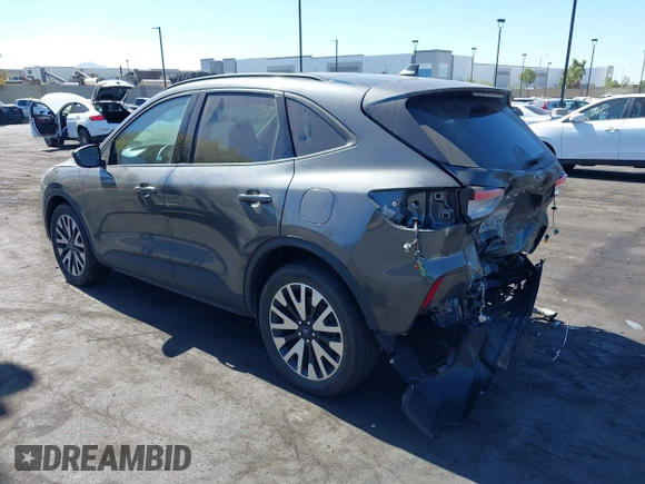 2020 Ford Escape SE Sport Hybrid with VIN 1FMCU0BZ0LUC38338, listed as a IAAI auction lot 42496540 with 36,766 mi miles and . Bid and sale history available at DreamBid. Image 3.
