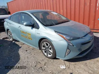 2016 Toyota Prius Four with VIN JTDKARFU8G3028870, listed as a IAAI auction lot 41741779 with 264,982 mi miles. Bid and sale history available at carsss.com. Image 1.