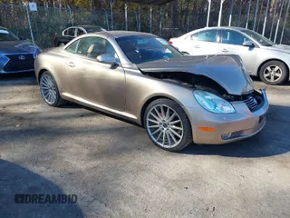 2005 Lexus SC with VIN JTHFN48Y150063370, listed as a IAAI auction lot 40844590 with 82,134 mi miles. Bid and sale history available at carsss.com. Image 1.