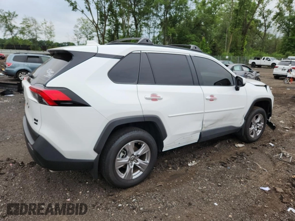 2024 Toyota RAV4 XLE with VIN 2T3P1RFV5RC431852, listed as a Copart auction lot 64449775 with 22,378 mi miles and Salvage title. Bid and sale history available at DreamBid. Image 3.