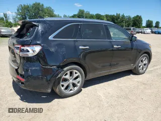 2017 Kia Sorento SX with VIN 5XYPKDA52HG228405, listed as a Copart auction lot 64963725 with 91,079 mi miles and Clean title. Bid and sale history available at DreamBid. Image 3.