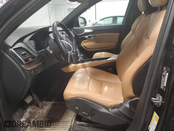 2017 Volvo XC90 Momentum with VIN YV4A22PK2H1173958, listed as a Copart auction lot 49485315 with 148,558 mi miles and Salvage Title. Bid and sale history available at carsss.com. Image 7.