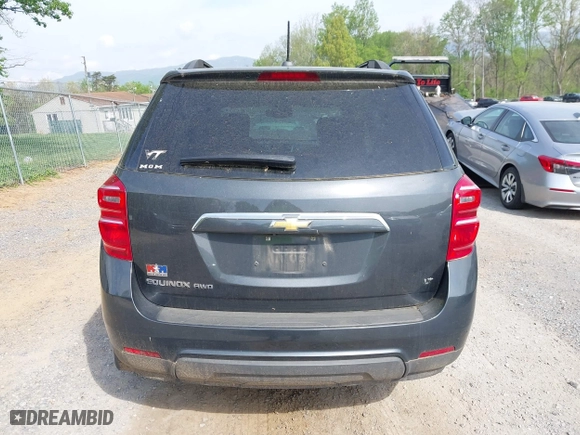 2017 Chevrolet Equinox LT with VIN 2GNFLFEK2H6329291, listed as a IAAI auction lot 42118904 with 192,169 mi miles. Bid and sale history available at carsss.com. Image 16.