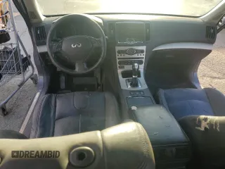 2007 Infiniti G35 Journey with VIN JNKBV61E87M714757, listed as a Copart auction lot 75658634 with Not Provided miles and Salvage Title. Bid and sale history available at DreamBid. Image 8.