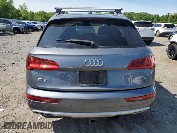2018 Audi Q5 Premium Plus z VIN WA1BNAFY4J2068976, wystawiony jako Copart lot #59005005 z przebiegiem 121 247 mil mil oraz Szkoda całkowita • Salvage title. Historia ofert i sprzedaży dostępna na DreamBid. Obrazek 6.