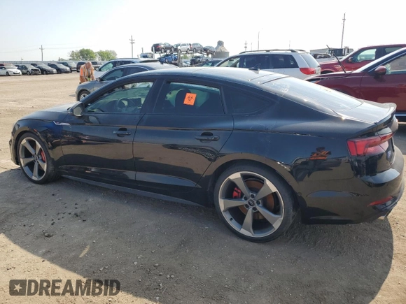 2019 Audi S5 Sportback Prestige z VIN WAUC4CF5XKA021499, wystawiony jako Copart lot #60721415 z przebiegiem Nie podano mil oraz Czysty tytuł • Clean title. Historia ofert i sprzedaży dostępna na DreamBid. Obrazek 2.