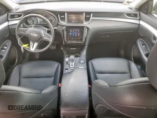 2019 Infiniti QX50 Luxe with VIN 3PCAJ5M12KF133509, listed as a Copart auction lot 57628305 with 52,127 mi miles and Salvage title. Bid and sale history available at DreamBid. Image 8.